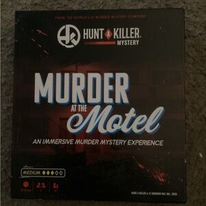 Hunt A Killer Mystery - Murder at the Motel Game